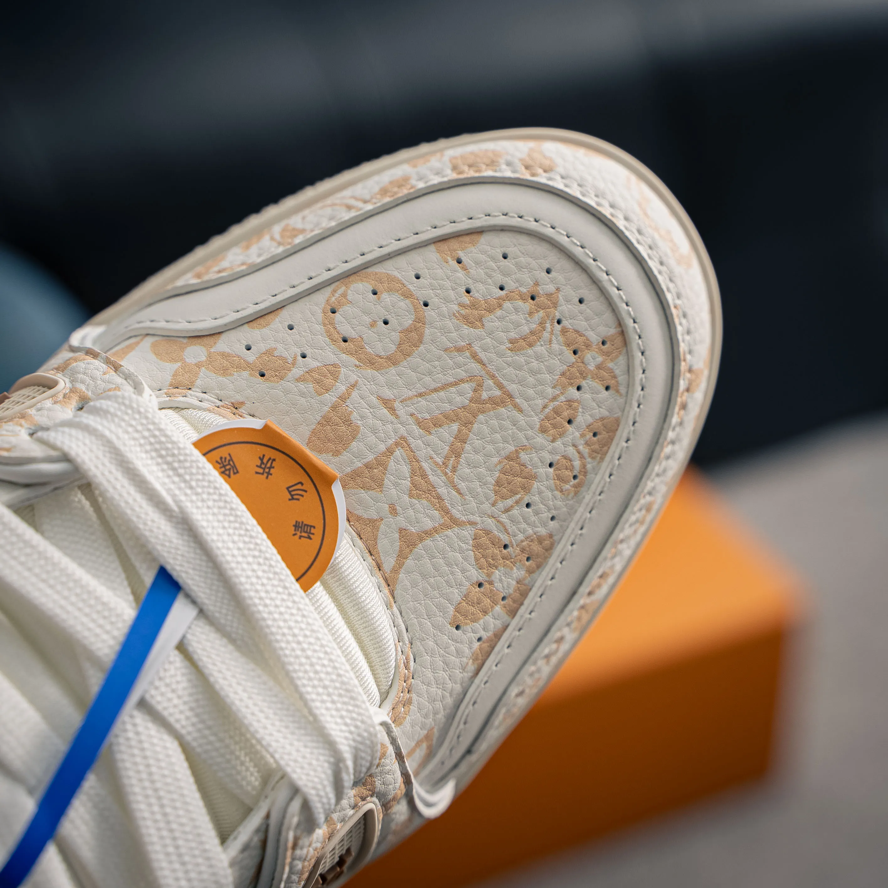 # Louis Vuitton Trainer Sneaker Low Versatile Skate Shoes NFC Authentic